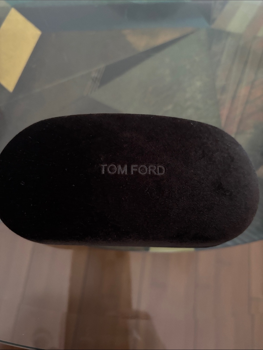 Tom Ford Black Velvet Sunglasses Case